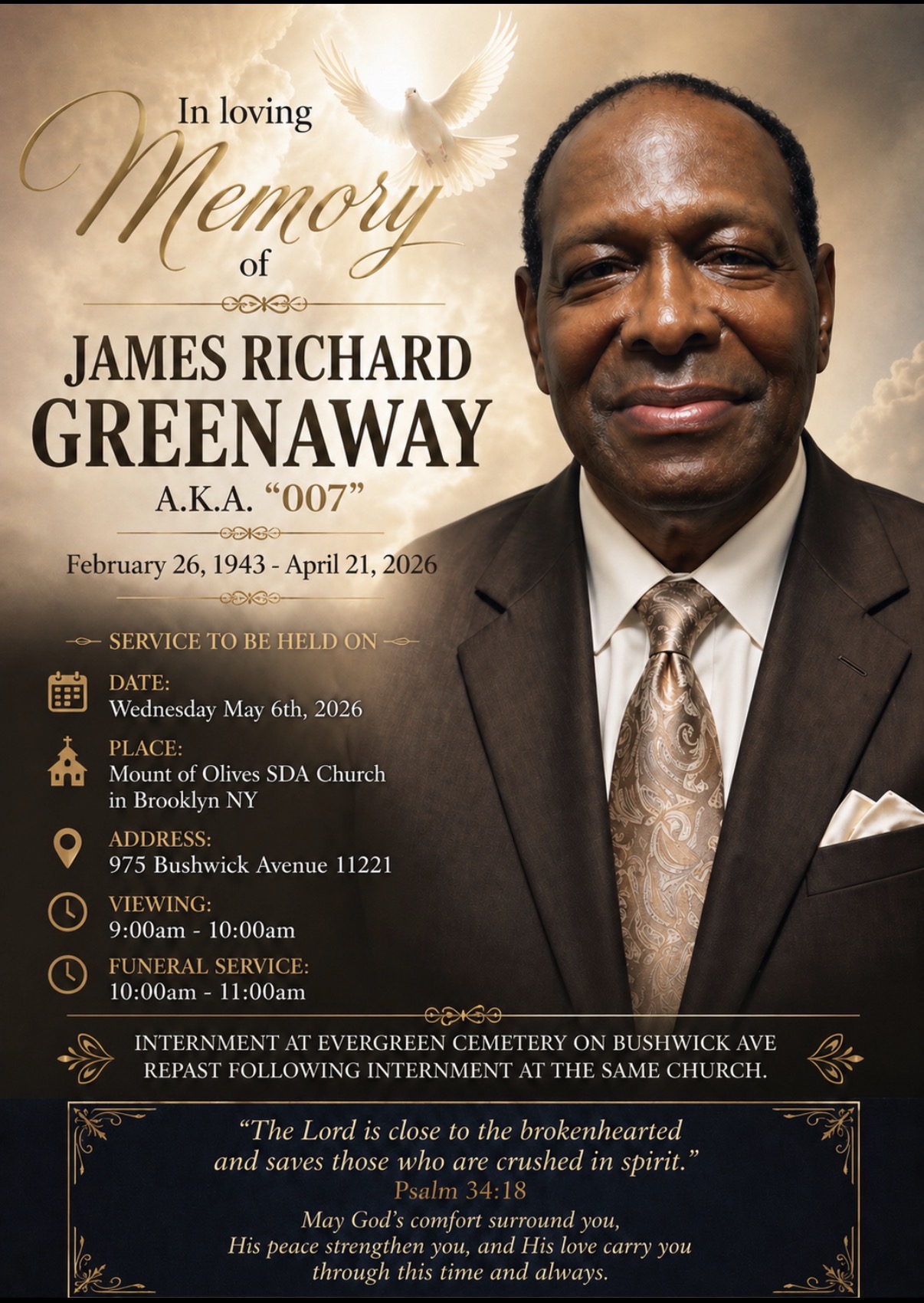 Memorial keepsake