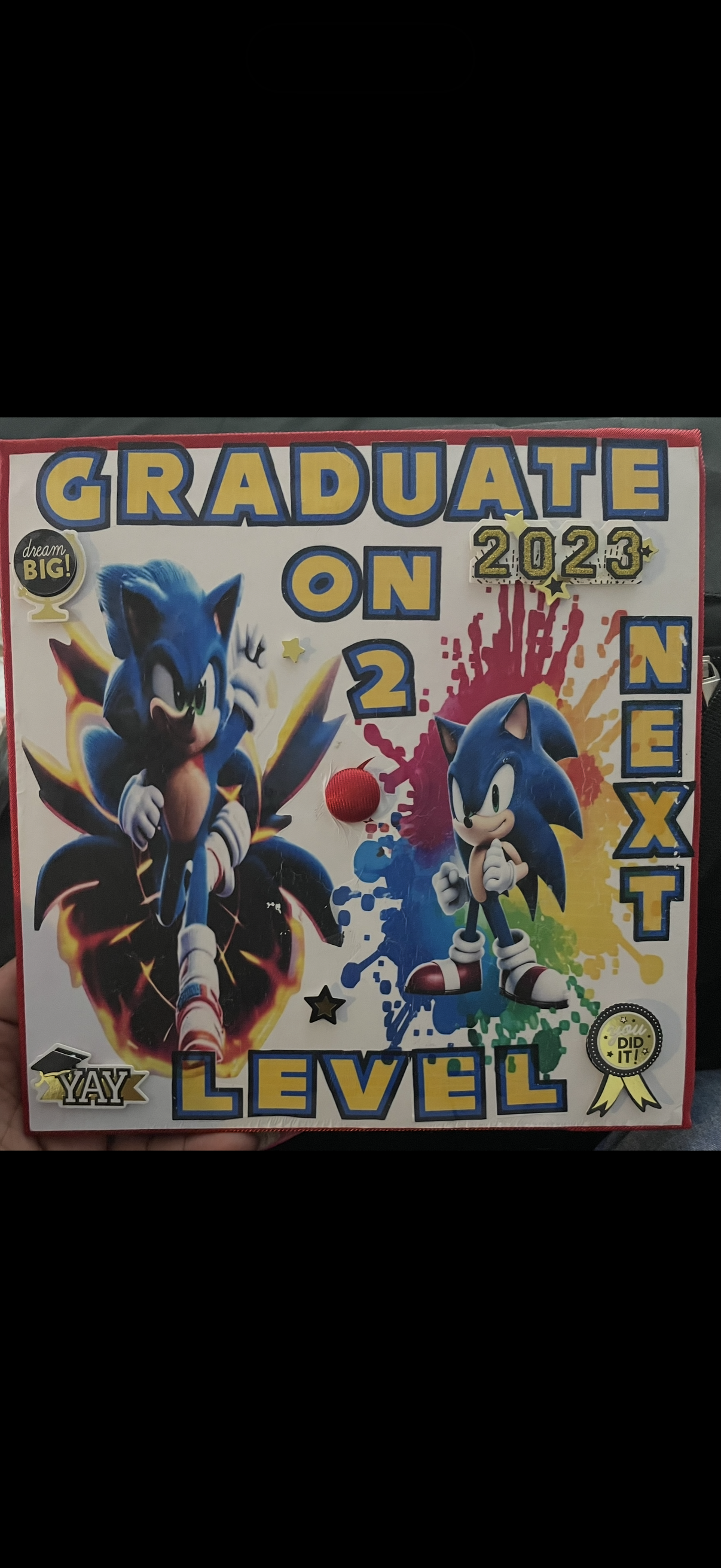 Custom graduation cap